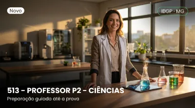 Capa: 513 – PROFESSOR P2 - CIÊNCIAS