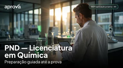 Capa: PND — Licenciatura em Química