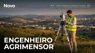 Capa: ENGENHEIRO AGRIMENSOR