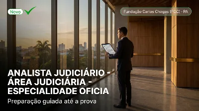 Capa: ANALISTA JUDICIÁRIO - ÁREA JUDICIÁRIA - ESPECIALIDADE OFICIAL DE JUSTIÇA AVALIADOR FEDERAL