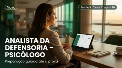 Capa: ANALISTA DA DEFENSORIA – PSICÓLOGO