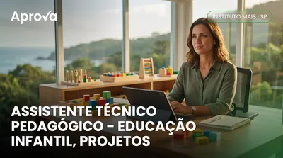 Capa: ASSISTENTE TÉCNICO PEDAGÓGICO – EDUCAÇÃO INFANTIL, PROJETOS ESPECIAIS, ENSINO FUNDAMENTAL – ANOS INICIAIS E EDUCAÇÃO INCLUSIVA