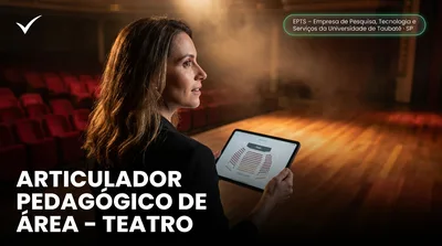 Capa: ARTICULADOR PEDAGÓGICO DE ÁREA – TEATRO