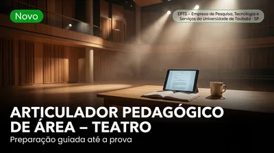 Capa: ARTICULADOR PEDAGÓGICO DE ÁREA – TEATRO