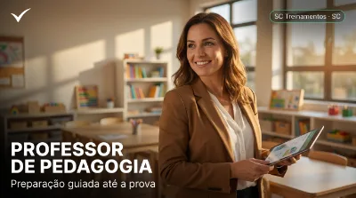 Capa: PROFESSOR DE PEDAGOGIA