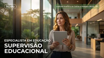 Capa: ESPECIALISTA EM EDUCAÇÃO SUPERVISÃO EDUCACIONAL