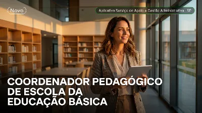 Capa: COORDENADOR PEDAGÓGICO DE ESCOLA DA EDUCAÇÃO BÁSICA