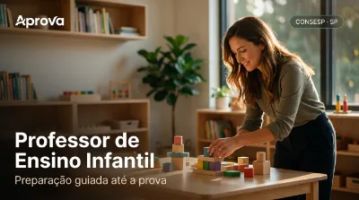 Capa: Professor de Ensino Infantil