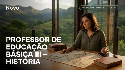 Capa: PROFESSOR DE EDUCAÇÃO BÁSICA III – HISTÓRIA