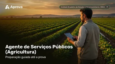 Capa: Agente de Serviços Públicos (Agricultura)