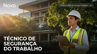 Capa: TÉCNICO DE SEGURANÇA DO TRABALHO