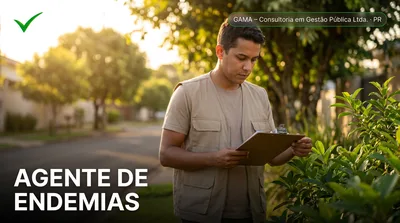 Capa: AGENTE DE ENDEMIAS