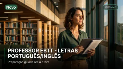 Capa: PROFESSOR EBTT - LETRAS PORTUGUÊS/INGLÊS