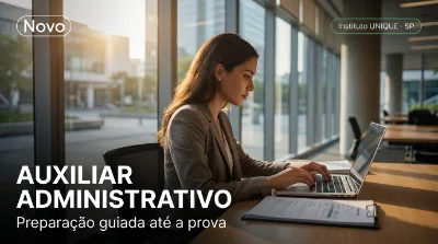 Capa: AUXILIAR ADMINISTRATIVO