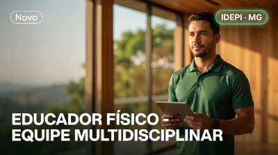 Capa: EDUCADOR FÍSICO - EQUIPE MULTIDISCIPLINAR