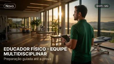 Capa: EDUCADOR FÍSICO - EQUIPE MULTIDISCIPLINAR