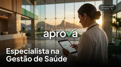 Capa: Especialista na Gestão de Saúde