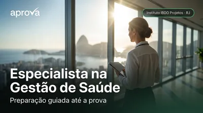 Capa: Especialista na Gestão de Saúde