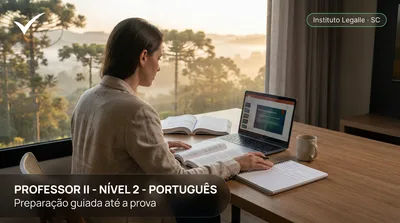 Capa: PROFESSOR II - NÍVEL 2 - PORTUGUÊS