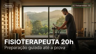Capa: FISIOTERAPEUTA 20h