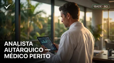 Capa: ANALISTA AUTÁRQUICO — MÉDICO PERITO