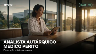 Capa: ANALISTA AUTÁRQUICO — MÉDICO PERITO
