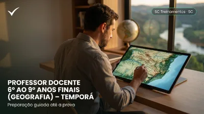 Capa: PROFESSOR DOCENTE 6º AO 9º ANOS FINAIS (GEOGRAFIA) – TEMPORÁRIO