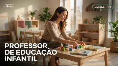Capa: PROFESSOR DE EDUCAÇÃO INFANTIL