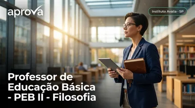 Capa: Professor de Educação Básica - PEB II - Filosofia