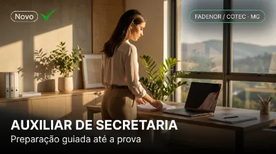 Capa: AUXILIAR DE SECRETARIA