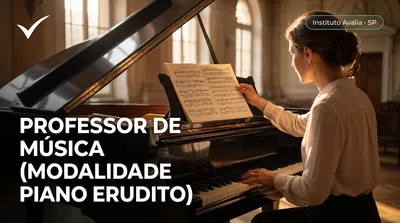 Capa: PROFESSOR DE MÚSICA (MODALIDADE PIANO ERUDITO)