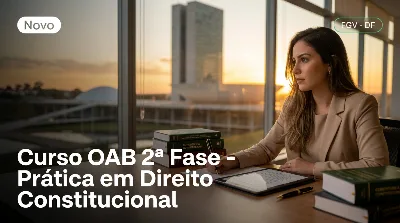 Capa: Curso OAB 2ª Fase - Prática em Direito Constitucional
