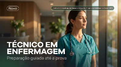Capa: TÉCNICO EM ENFERMAGEM