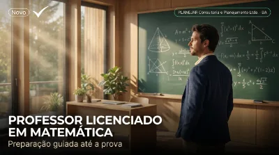 Capa: PROFESSOR LICENCIADO EM MATEMÁTICA
