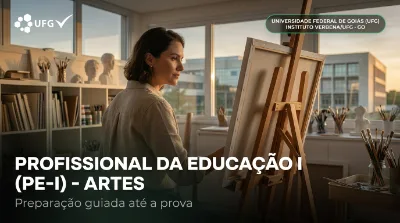 Capa: PROFISSIONAL DA EDUCAÇÃO I (PE-I) - ARTES