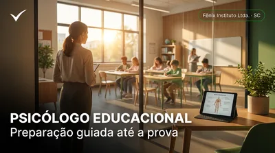 Capa: PSICÓLOGO EDUCACIONAL
