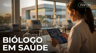 Capa: BIÓLOGO EM SAÚDE
