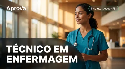 Capa: TÉCNICO EM ENFERMAGEM