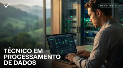 Capa: TÉCNICO EM PROCESSAMENTO DE DADOS