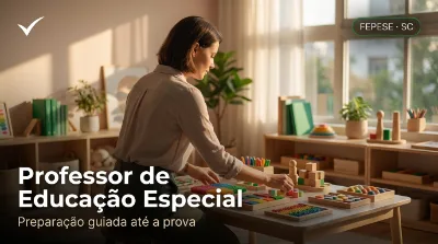 Capa: Professor de Educação Especial