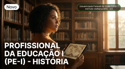 Capa: PROFISSIONAL DA EDUCAÇÃO I (PE-I) - HISTÓRIA