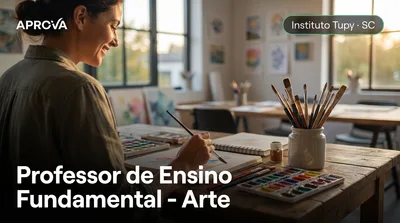 Capa: Professor de Ensino Fundamental - Arte