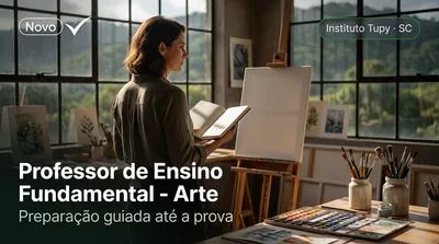Capa: Professor de Ensino Fundamental - Arte
