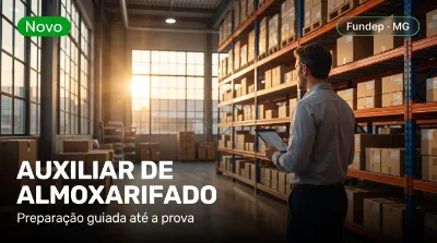 Capa: AUXILIAR DE ALMOXARIFADO