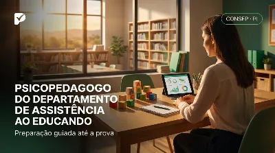 Capa: PSICOPEDAGOGO DO DEPARTAMENTO DE ASSISTÊNCIA AO EDUCANDO