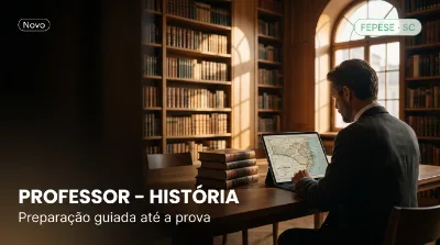Capa: PROFESSOR - HISTÓRIA