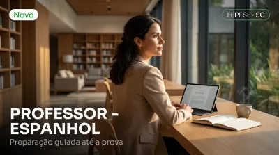 Capa: PROFESSOR - ESPANHOL