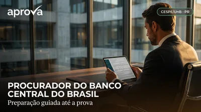 Capa: PROCURADOR DO BANCO CENTRAL DO BRASIL