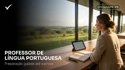 Capa: PROFESSOR DE LÍNGUA PORTUGUESA