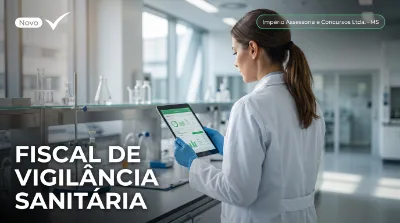 Capa: FISCAL DE VIGILÂNCIA SANITÁRIA
